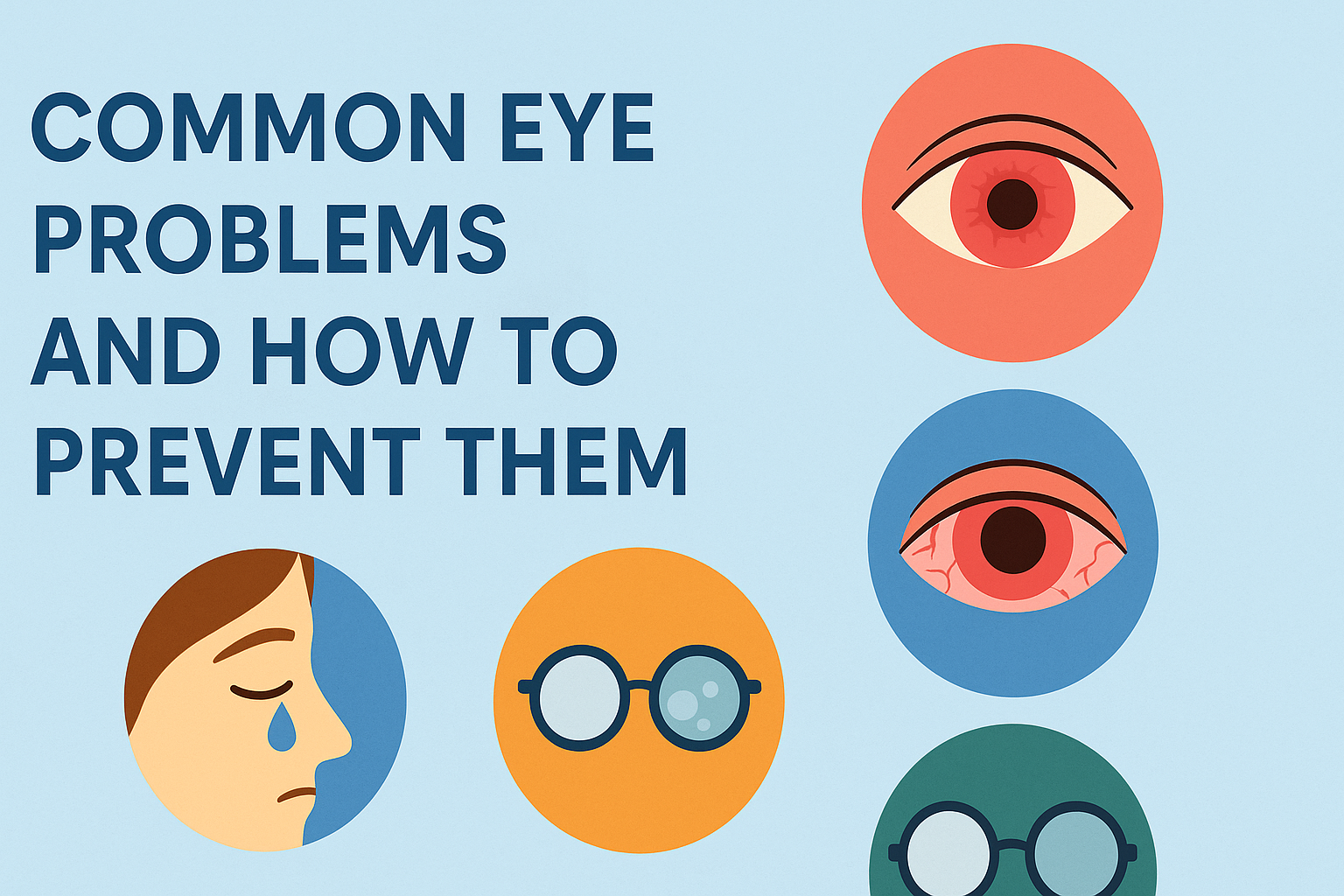 Common Eye Problems and How to Prevent Them