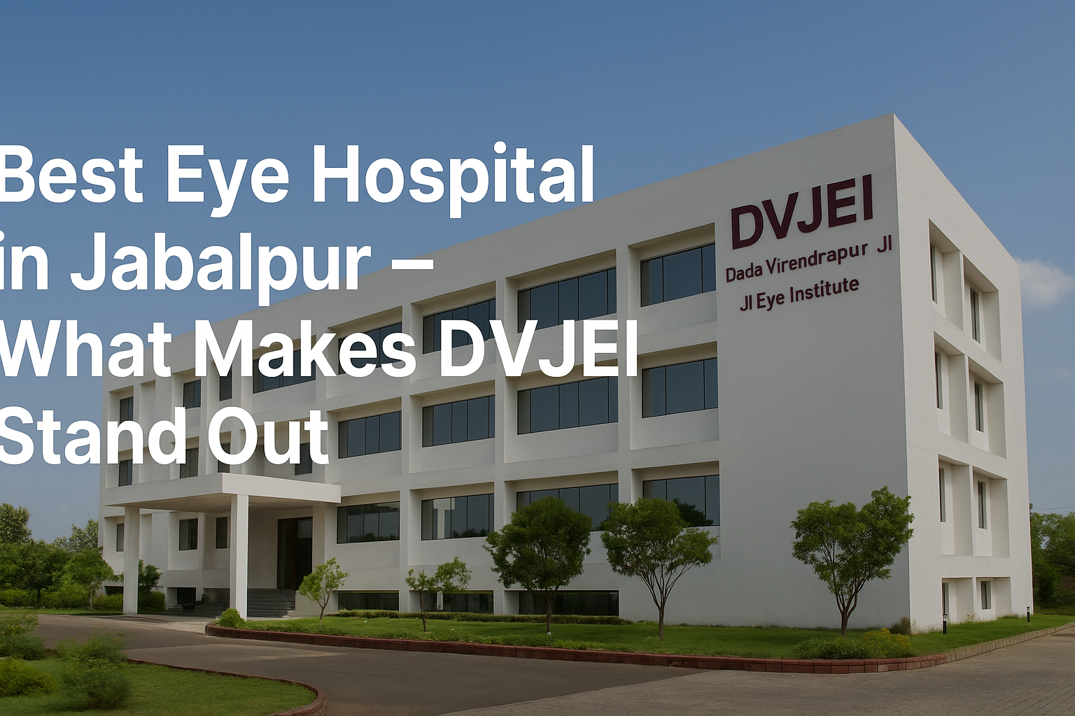 Best Eye Hospital in Jabalpur – What Makes DVJEI Stand Out